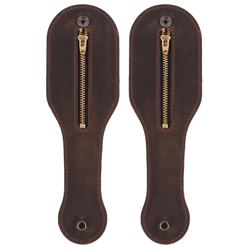 2X New Leather Racket Boston Coin Coin Pocket Thick Leather Men And Women Defense Multi-Functional Edc Storage
2X New Leather Racket Boston Coin Coin Pocket Thick Leather Men And Women Defense Multi-Functional Edc Storage