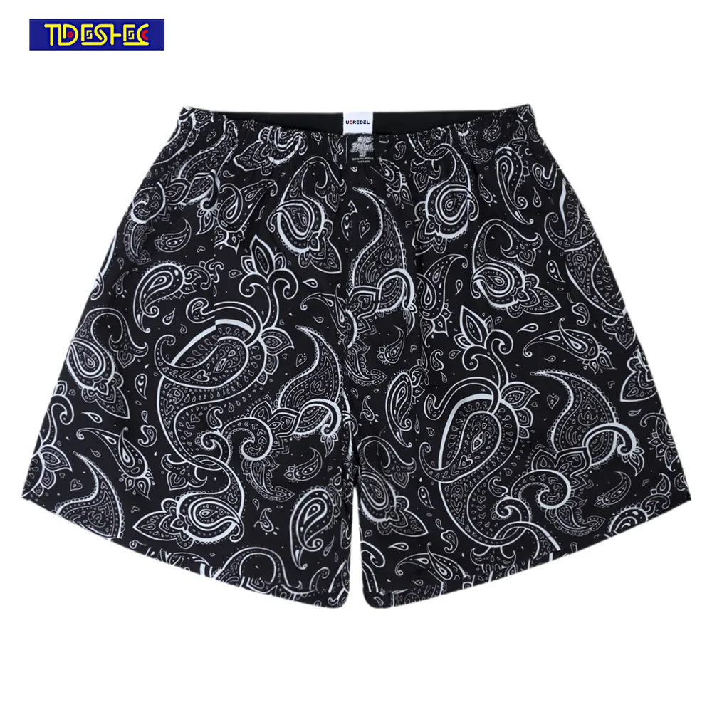 2022 Men Streetwear Elastic Waist Loose Shorts Cashew Flowers Full Print Casual Shorts Summer Men Knee-length Shorts 
2022 Men Streetwear Elastic Waist Loose Shorts Cashew Flowers Full Print Casual Shorts Summer Men Knee-length Shorts