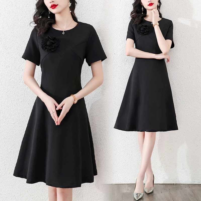 2023 spring and summer new waist closed small dress small fragrance sweet short dress with corsage
2023 spring and summer new waist closed small dress small fragrance sweet short dress with corsage