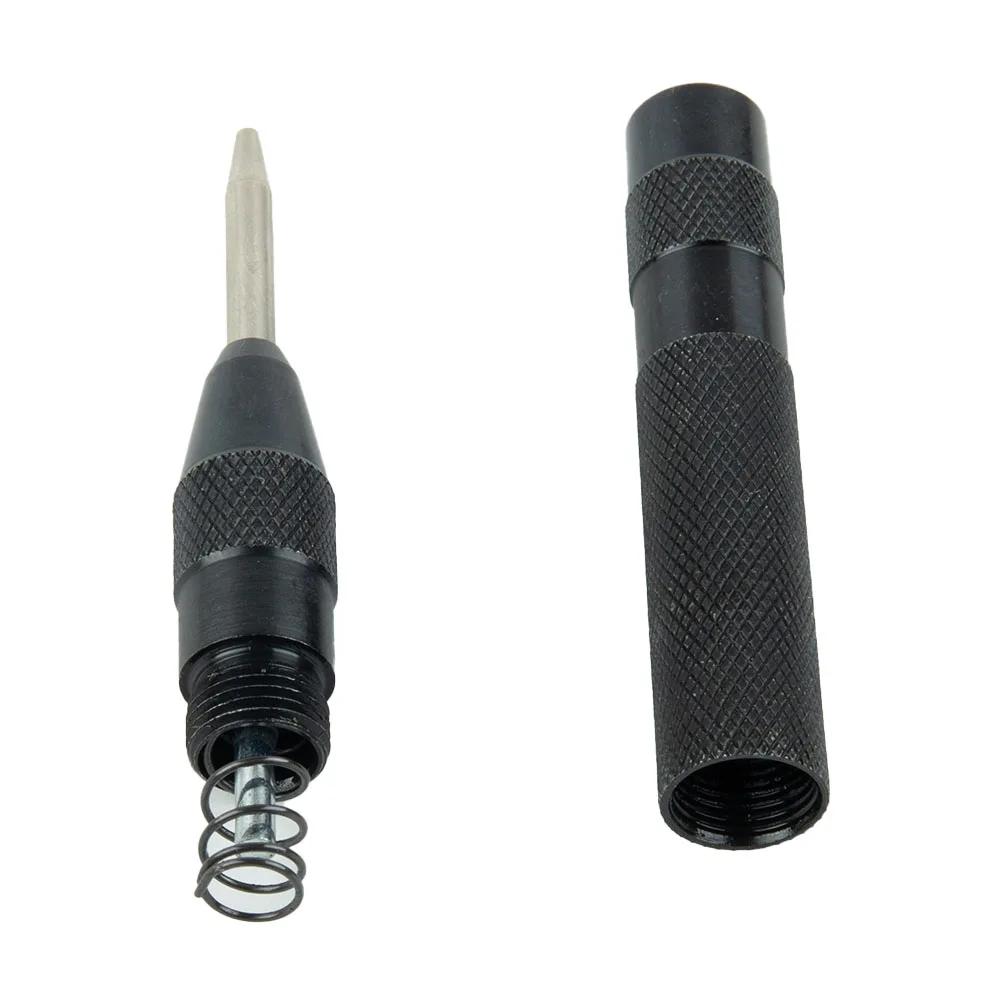 130mm HSS Center Punch HRC58°~65 Automatic Center Punch Spring Loaded Metal Wooden Marker For Punching Holes Hand Tools
130mm HSS Center Punch HRC58°~65 Automatic Center Punch Spring Loaded Metal Wooden Marker For Punching Holes Hand Tools