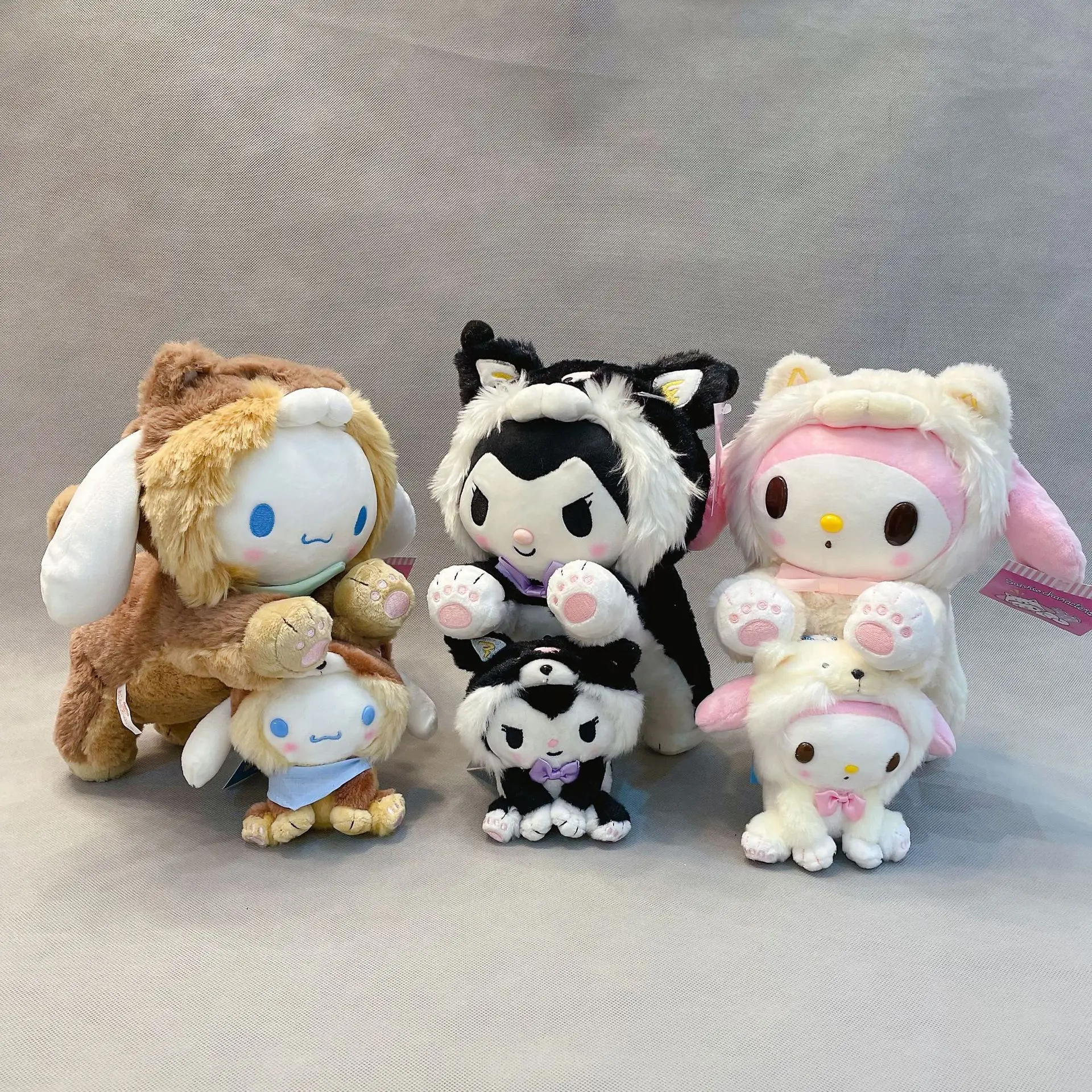 24cm Cartoon Animals Kuromi My Melody Cinnamoroll Plush Toy Anime Kawaii Cute Soft Stuffed Plushie Appease Girls Doll Toys Gifts
24cm Cartoon Animals Kuromi My Melody Cinnamoroll Plush Toy Anime Kawaii Cute Soft Stuffed Plushie Appease Girls Doll Toys Gifts