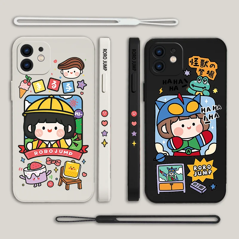 Rorojump Cartoon Couple Boy Gir Phone Case For Xiaomi Redmi Note 12 11T 10S 9 Pro 10C 9A 9C 9T K40 K50 K60 4G 5G With Hand Strap
Rorojump Cartoon Couple Boy Gir Phone Case For Xiaomi Redmi Note 12 11T 10S 9 Pro 10C 9A 9C 9T K40 K50 K60 4G 5G With Hand Strap