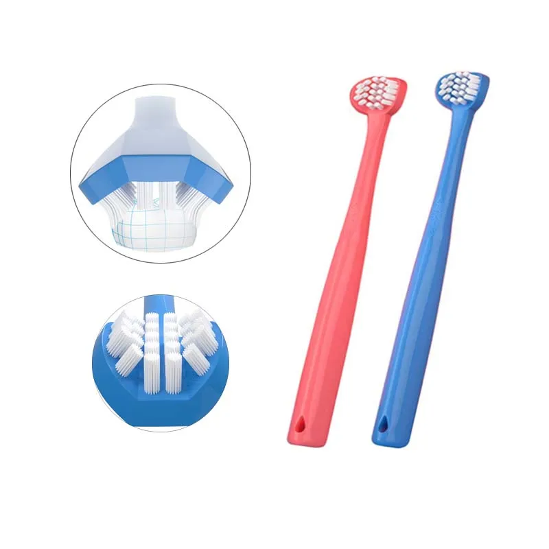 Children's Training Toothbrush Baby Dental Oral Care Trilateral Safety Brush Oral Hygiene Care Product
Children's Training Toothbrush Baby Dental Oral Care Trilateral Safety Brush Oral Hygiene Care Product