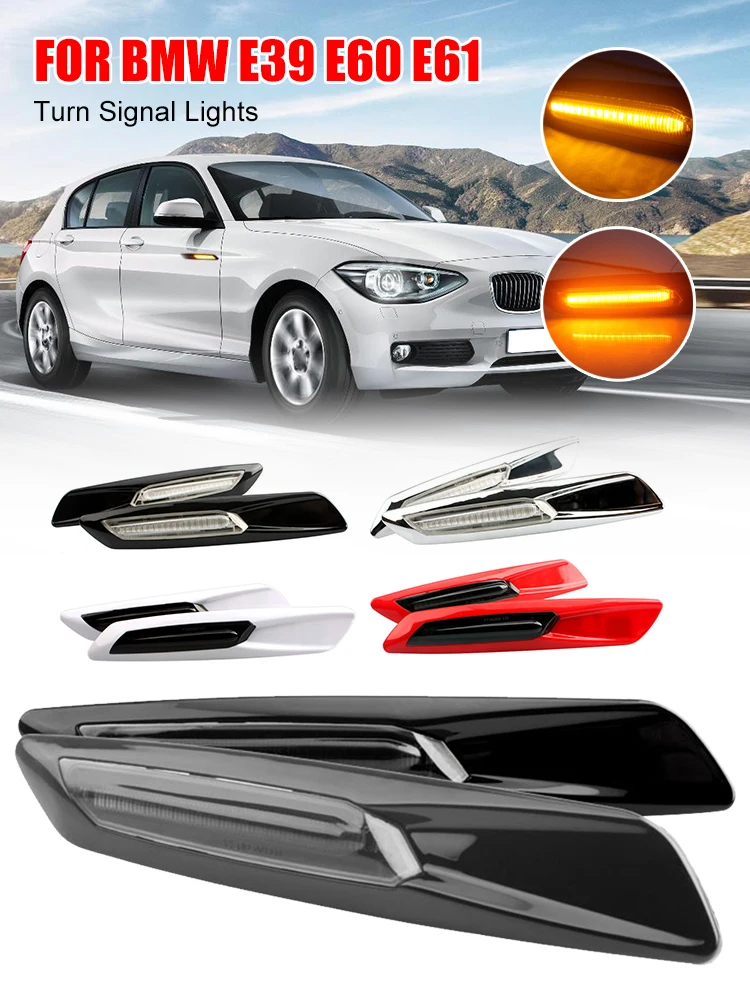 2pcs Solid Amber 12V LED Side Marker Lights Turn Signal Lights for BMW 1 3 5 Series E90 E91 E92 E93 E60 E61 Front Fender Lights
2pcs Solid Amber 12V LED Side Marker Lights Turn Signal Lights for BMW 1 3 5 Series E90 E91 E92 E93 E60 E61 Front Fender Lights