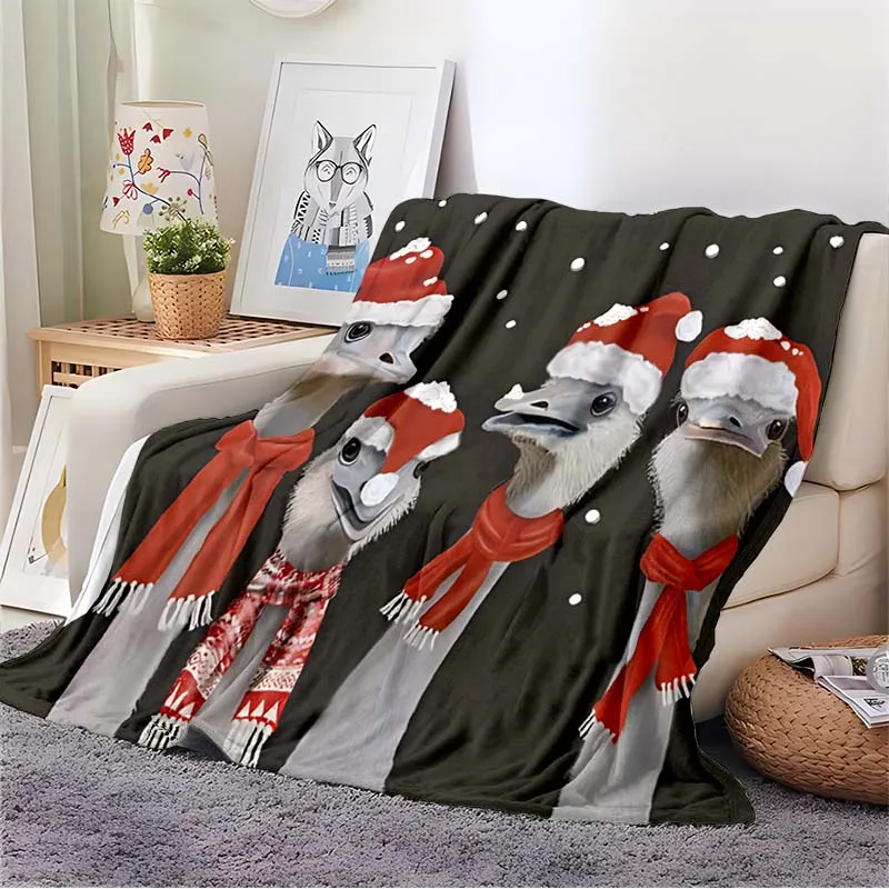 Home Office Sofa Bed Decor Kids Adult Gift Tallest Animal Ostrich Theme Flannel Throw Blanket Cartoon Cute Soft Warm Lightweight
Home Office Sofa Bed Decor Kids Adult Gift Tallest Animal Ostrich Theme Flannel Throw Blanket Cartoon Cute Soft Warm Lightweight