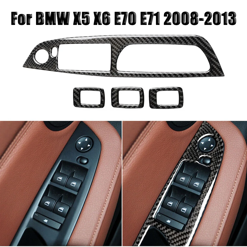 4 шт. панель для дверного подлокотника, отделка из углеродного волокна для BMW X5 X6 E70 E71 2008-2013
4 шт. панель для дверного подлокотника, отделка из углеродного волокна для BMW X5 X6 E70 E71 2008-2013