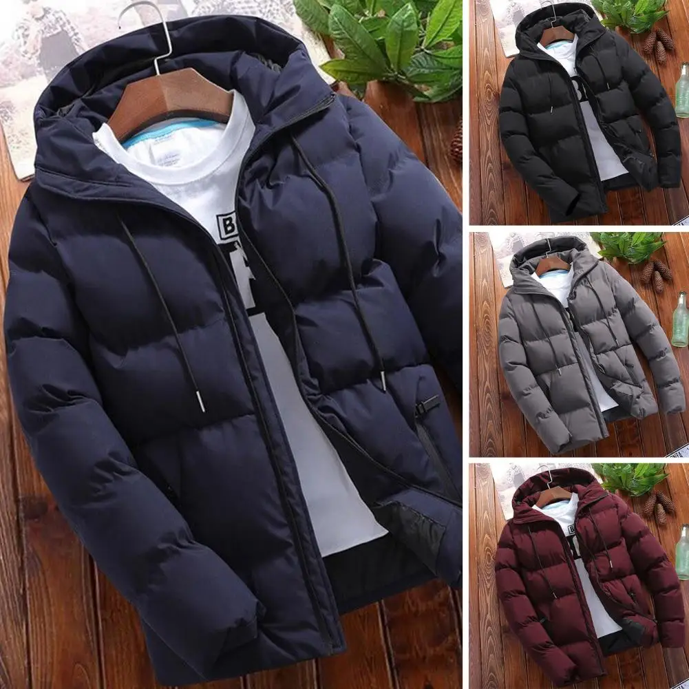 Winter Mannen Jas Hooded Slim Fit Lange Mouwen Koord Zakken Windjack Voor Dagelijks Dragen
Winter Mannen Jas Hooded Slim Fit Lange Mouwen Koord Zakken Windjack Voor Dagelijks Dragen