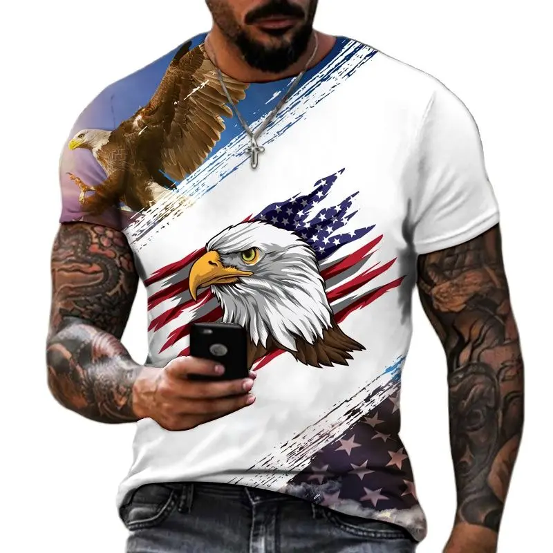 2022 Ferocious Eagle 3d Print Men's T-shirt Soft Casual Loose Street Sports Personality Super Short Sleeves 6xl
2022 Ferocious Eagle 3d Print Men's T-shirt Soft Casual Loose Street Sports Personality Super Short Sleeves 6xl