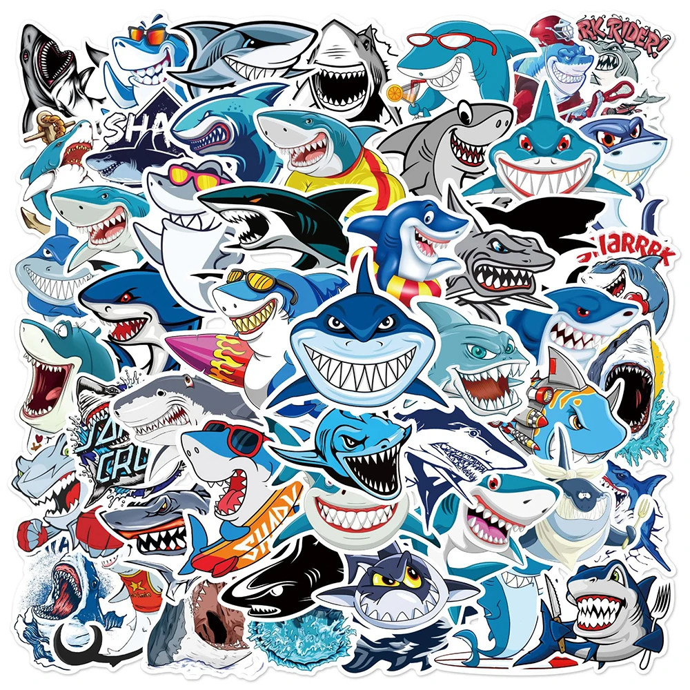10/30/50pcs Kawaii Animal Shark Stickers for Laptop Stationery Luggage Waterproof PVC Cute Kids Cartoon Sticker Toys Decals
10/30/50pcs Kawaii Animal Shark Stickers for Laptop Stationery Luggage Waterproof PVC Cute Kids Cartoon Sticker Toys Decals