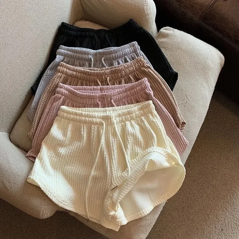2022 Women Summer Solid Shorts High Waist Elastic Casual Beach Short Pants Harajuku Fashion Loose Wide Leg Sportswear Female
2022 Women Summer Solid Shorts High Waist Elastic Casual Beach Short Pants Harajuku Fashion Loose Wide Leg Sportswear Female