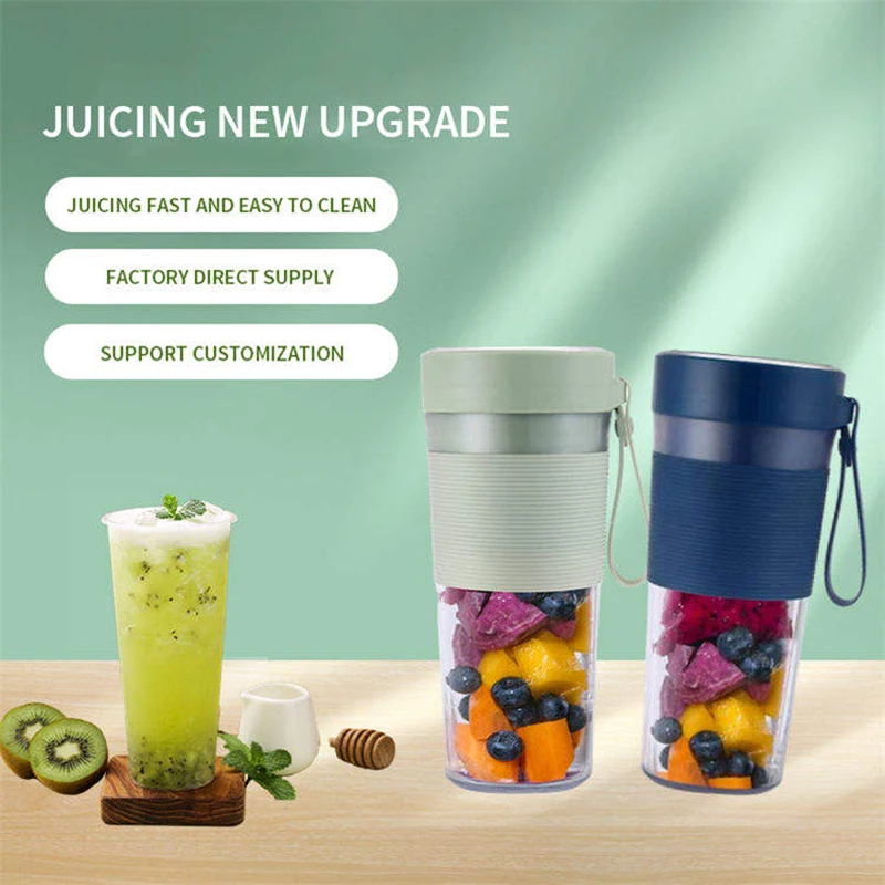 Portable multifunctional USB charging juicer cup Fruit mini juicer Electric mixing cup Mini juicers blender
Portable multifunctional USB charging juicer cup Fruit mini juicer Electric mixing cup Mini juicers blender