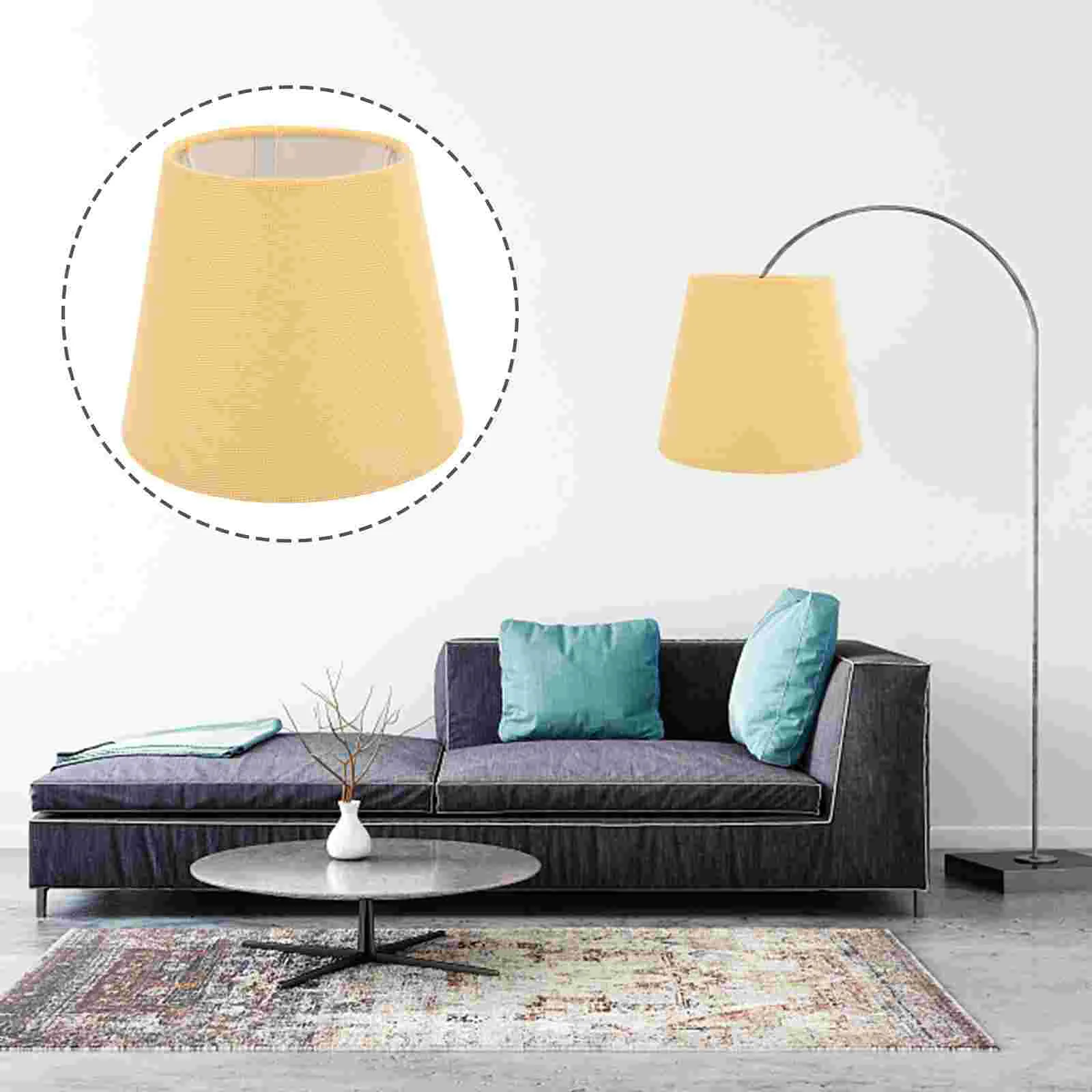 Floor Lamp Lampshade Nordic Decor Light Bulb Cage Guard Bedside Table Decor Conical Shade Branches Cloth Lamp Shade
Floor Lamp Lampshade Nordic Decor Light Bulb Cage Guard Bedside Table Decor Conical Shade Branches Cloth Lamp Shade