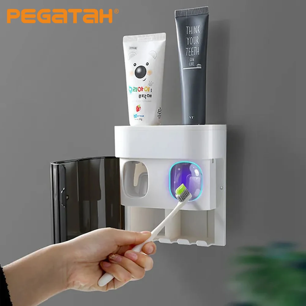 Automatic Toothpaste Squeezer Toothbrush Holder Waterproof Toothpaste Dispenser Wall Mounted Home Bathroom Accessories
Automatic Toothpaste Squeezer Toothbrush Holder Waterproof Toothpaste Dispenser Wall Mounted Home Bathroom Accessories