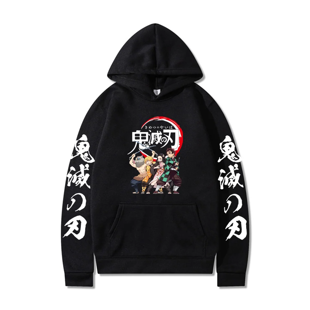 Japanese Anime Demon Slayer Hoodies Harajuku Kamado Nezuko Printing Hooded Streetswear Sweatshirt Men Women Hip Hop Top
Japanese Anime Demon Slayer Hoodies Harajuku Kamado Nezuko Printing Hooded Streetswear Sweatshirt Men Women Hip Hop Top