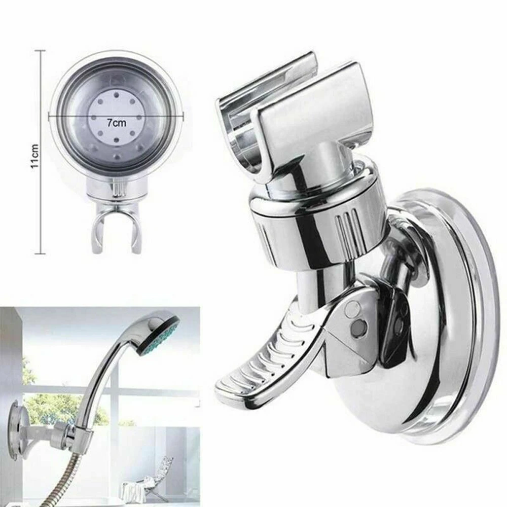 Universal Adjustable Hand Shower Holder Suction Cup Holder Full Plating Shower Rail Head Holder Bathroom Bracket Stable rotation
Universal Adjustable Hand Shower Holder Suction Cup Holder Full Plating Shower Rail Head Holder Bathroom Bracket Stable rotation