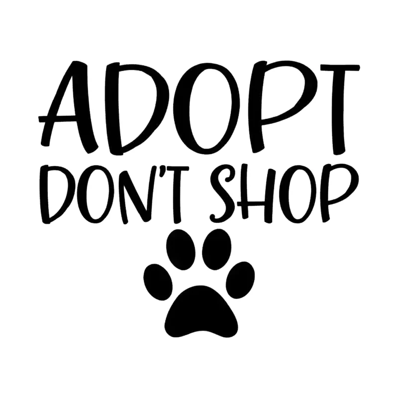 33601# ADOPT DON'T SHOP Rescue Dog Pet Love Paw Print Puppy Vinyl Decal Car Sticker
33601# ADOPT DON'T SHOP Rescue Dog Pet Love Paw Print Puppy Vinyl Decal Car Sticker