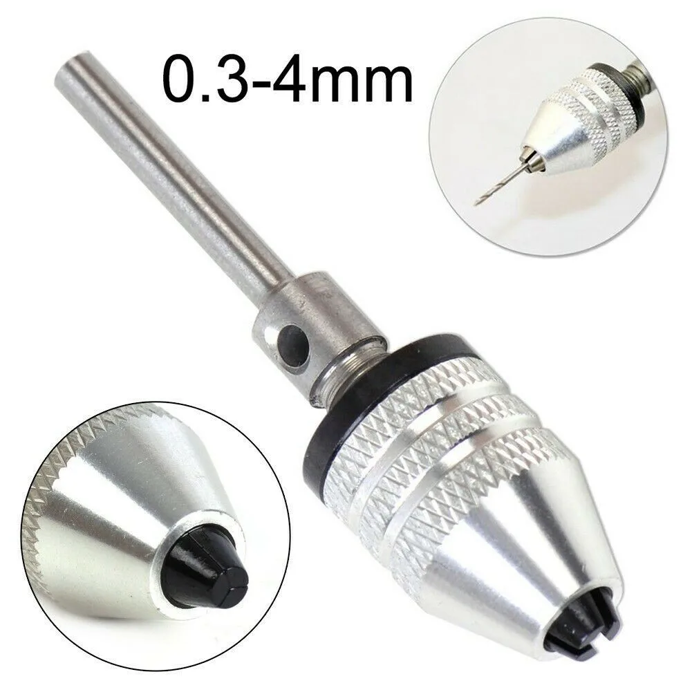 0.3-4mm Dia Drill Chuck Adapter Aluminum Alloy Converter Drill Bit For Rotary Tool Metalworking Mini Practical
0.3-4mm Dia Drill Chuck Adapter Aluminum Alloy Converter Drill Bit For Rotary Tool Metalworking Mini Practical