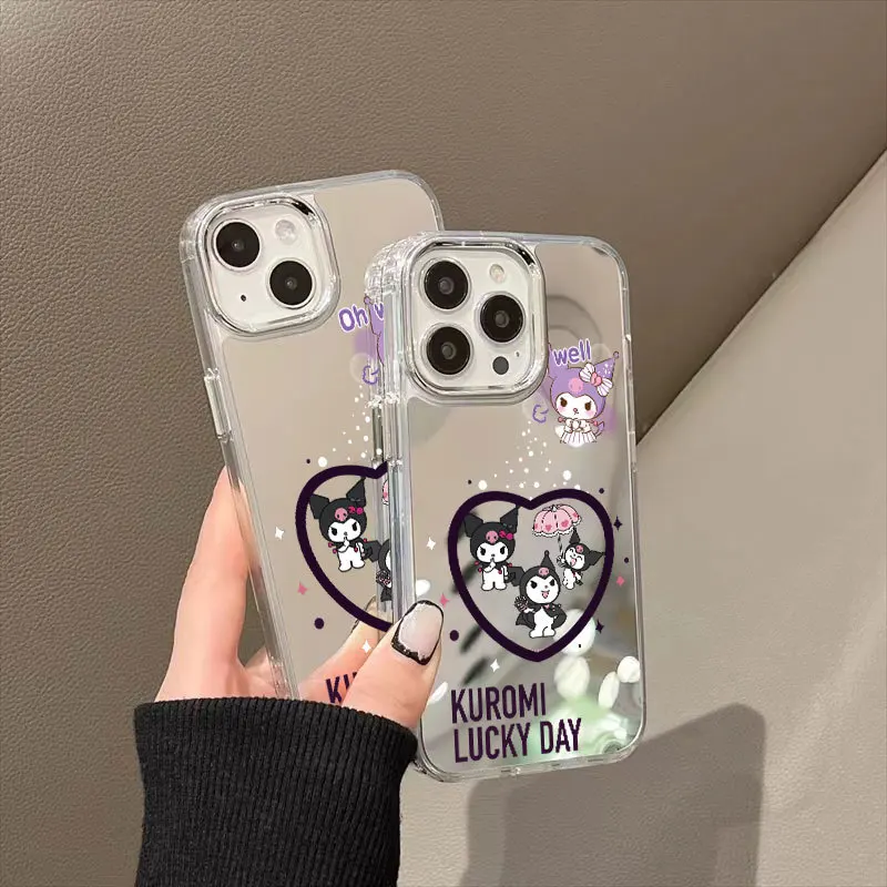 Sanrioed Kuromi Iphone Case Iphone 15promax 14/13/12/11 Promax&pro All-inclusive Mirror Series Soft Phone Case for Kawaii Girls
Sanrioed Kuromi Iphone Case Iphone 15promax 14/13/12/11 Promax&pro All-inclusive Mirror Series Soft Phone Case for Kawaii Girls