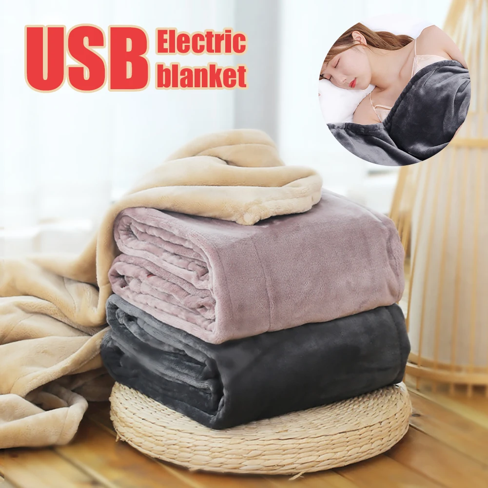 USB 5V Heated Blanket 140x80cm Wireless Electric Shawl Blanket Outdoor Camping Blanket Reversible Flannel Mattress Winter Warmer
USB 5V Heated Blanket 140x80cm Wireless Electric Shawl Blanket Outdoor Camping Blanket Reversible Flannel Mattress Winter Warmer