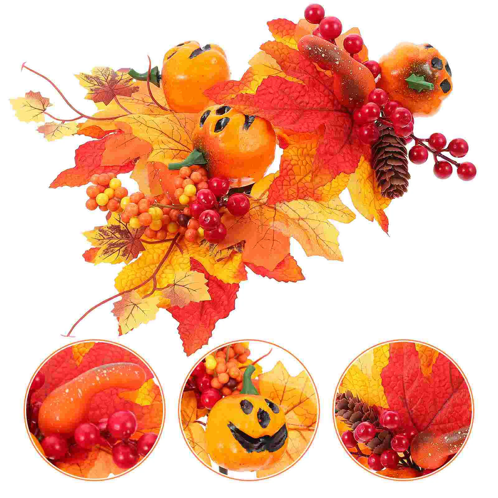 Pumpkin Maple Fall Leaves Branches Picks Stems Artificial Leaf Thanksgiving Branch Autumn Flower Decordecorations Vase Harvest
Pumpkin Maple Fall Leaves Branches Picks Stems Artificial Leaf Thanksgiving Branch Autumn Flower Decordecorations Vase Harvest