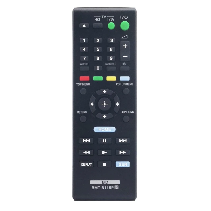 

Remote Control Plastic RMT-B119P For Sony Blu-Ray Recorder Disc DVD Player BDPS490 BDPS1100 BDPS590 BDPS5100 BDP-S390 BDP-S190