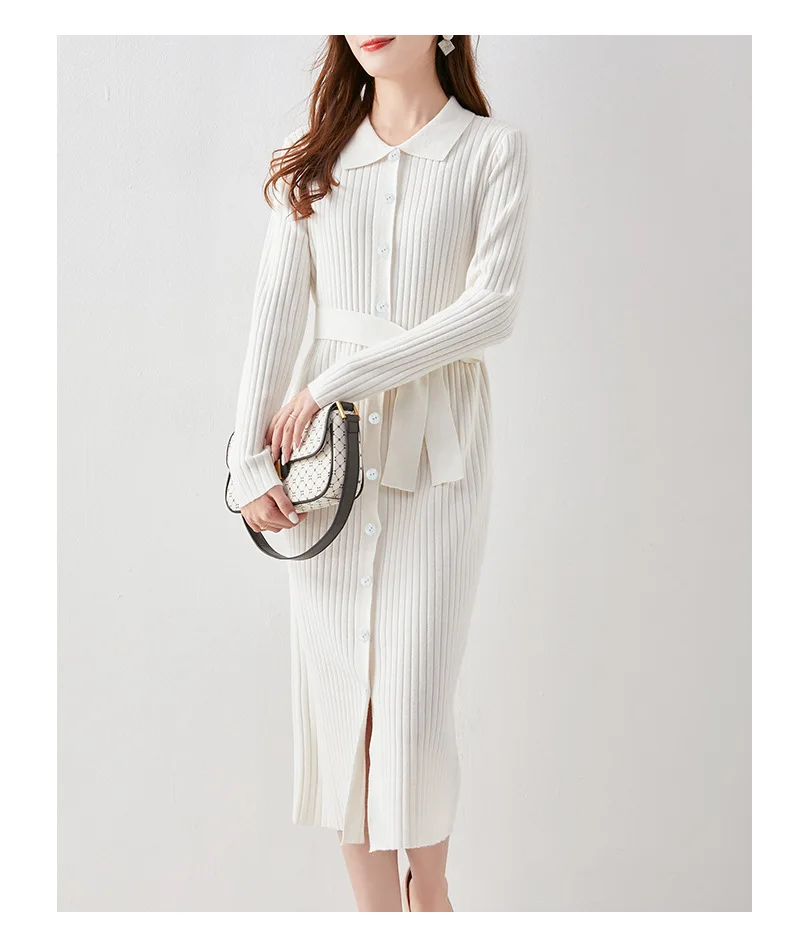 winter new fashionable niche cross V-neck mid-length high-waist lace-up pleated knitted dress Black
winter new fashionable niche cross V-neck mid-length high-waist lace-up pleated knitted dress Black