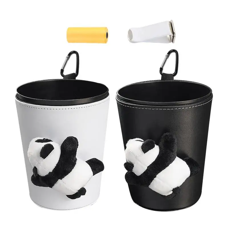Cute Panda Car Trash Can Leak Proof Vehicle Back Seat Dust Bin Universal Auto Garbage Cans Essentials For Kids Car Accessories
Cute Panda Car Trash Can Leak Proof Vehicle Back Seat Dust Bin Universal Auto Garbage Cans Essentials For Kids Car Accessories
