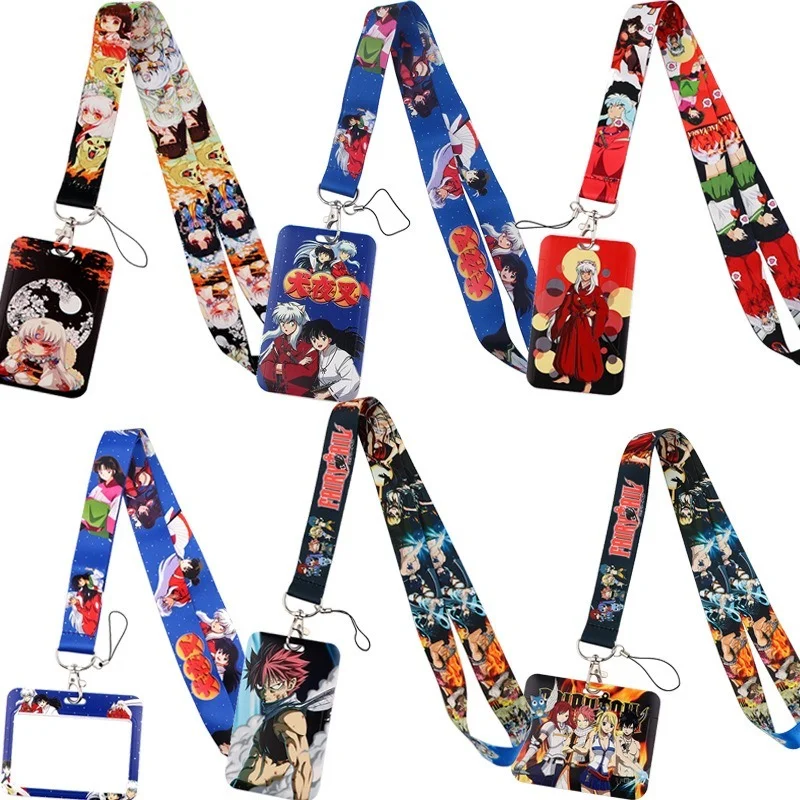 1 Pcs Cute Anime Inuyasha Fairy Tail Lanyard Keychains for Car Key ID Card Case Cover Pass Gym Mobile Phone Badge Holder Toys
1 Pcs Cute Anime Inuyasha Fairy Tail Lanyard Keychains for Car Key ID Card Case Cover Pass Gym Mobile Phone Badge Holder Toys