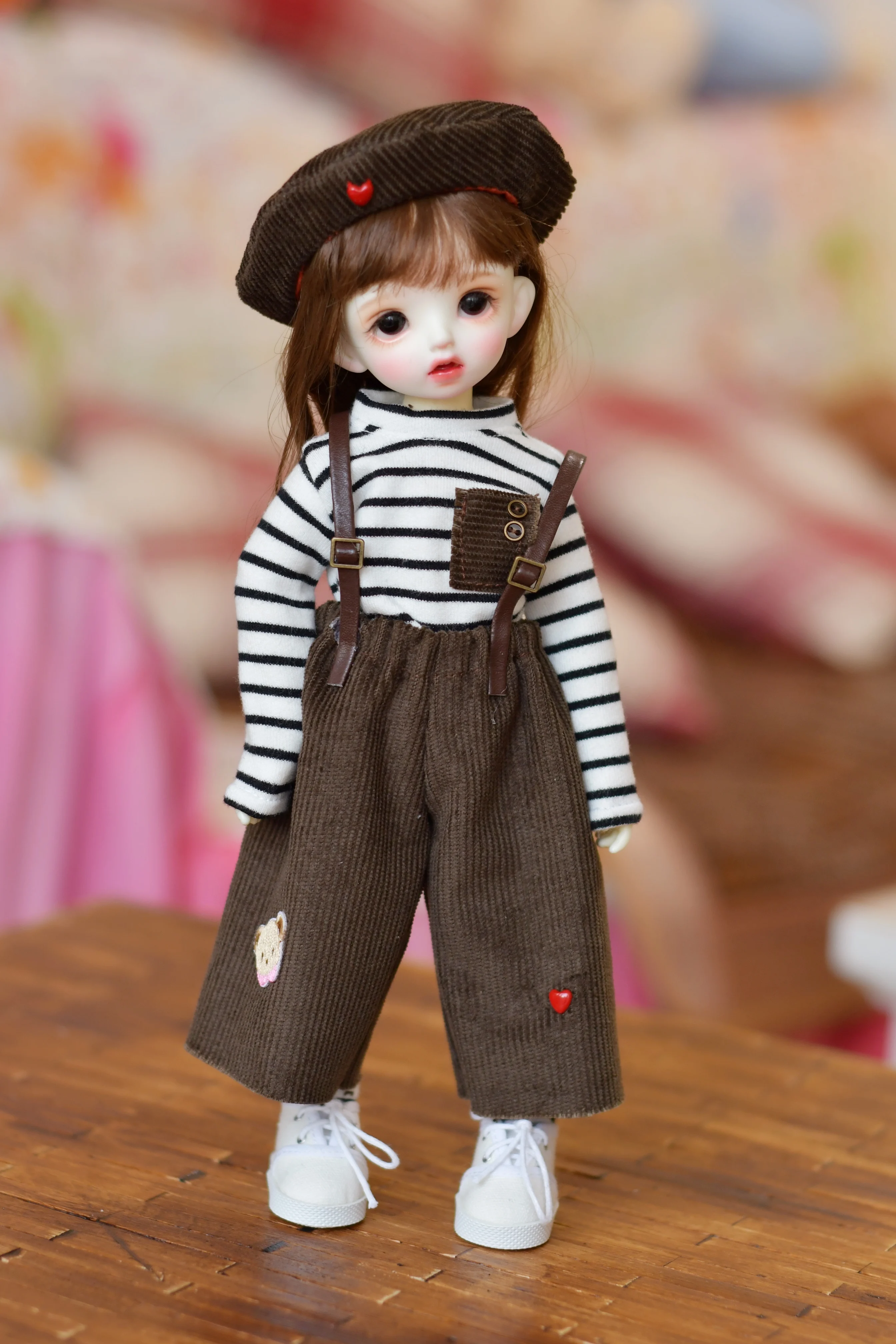 Dula Doll Clothes Dress T-shirt lantern suspenders skirt Blythe ob24 ob22 Azone Licca ICY JerryB 1/6 Bjd Doll Accessories 
Dula Doll Clothes Dress T-shirt lantern suspenders skirt Blythe ob24 ob22 Azone Licca ICY JerryB 1/6 Bjd Doll Accessories