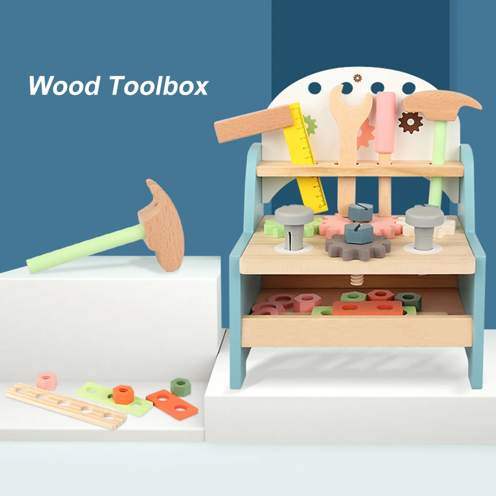 Funny Toolbox Toy Montessori Disassembly Set Kids Toolbox Toy Wooden Pretend Game Puzzle Early Educational Products
Funny Toolbox Toy Montessori Disassembly Set Kids Toolbox Toy Wooden Pretend Game Puzzle Early Educational Products