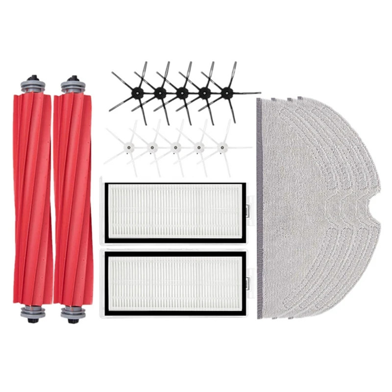 Main Side Brush Filter And Mop Cloth Replacement Accessories For Roborock Q7 Max, Q7 Max+, T8 Robot Vacuum Cleaner
Main Side Brush Filter And Mop Cloth Replacement Accessories For Roborock Q7 Max, Q7 Max+, T8 Robot Vacuum Cleaner