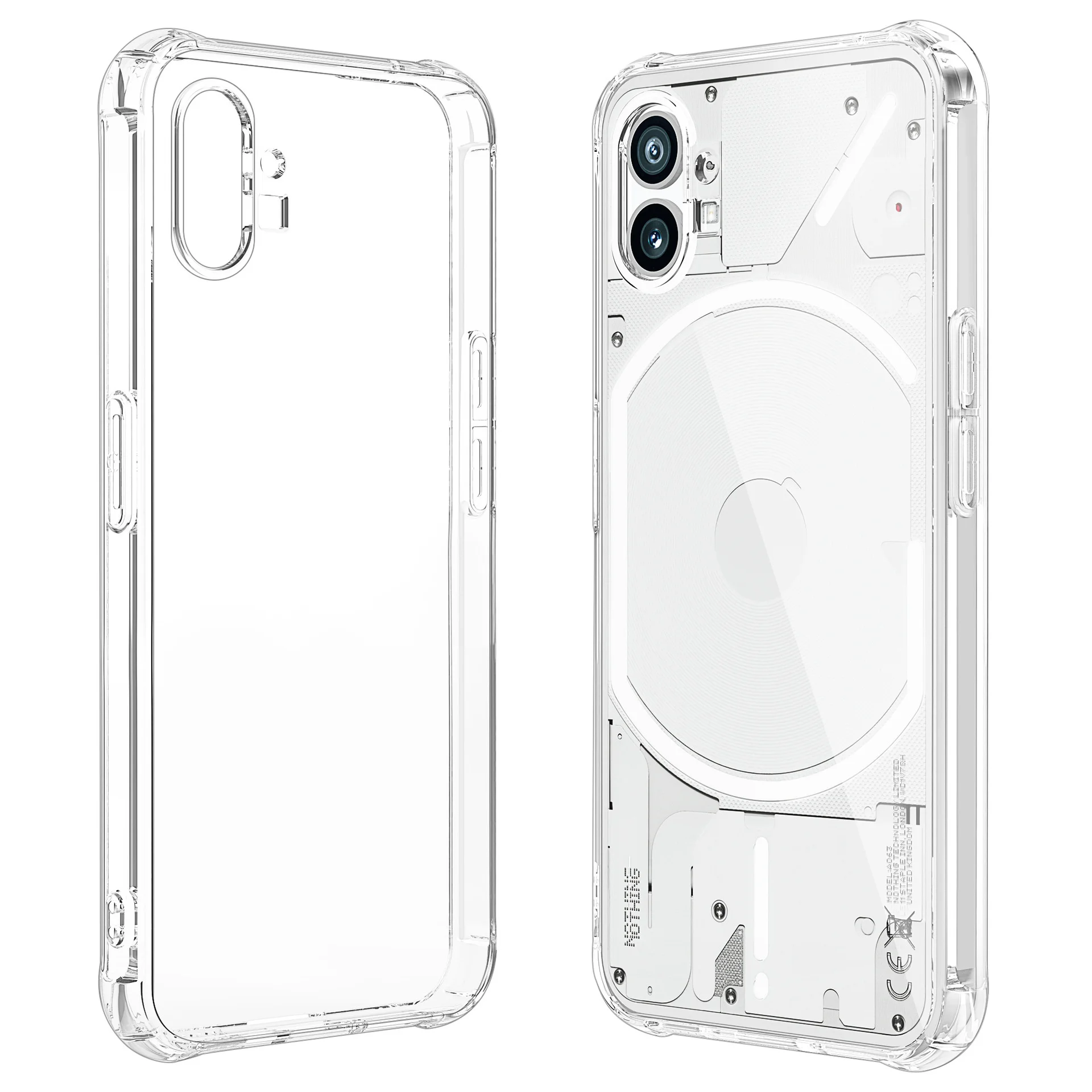 New Applicable For Nothing phone1 transparent mobile phone case four-corner airbag fall-proof protective cover TPU soft case
New Applicable For Nothing phone1 transparent mobile phone case four-corner airbag fall-proof protective cover TPU soft case