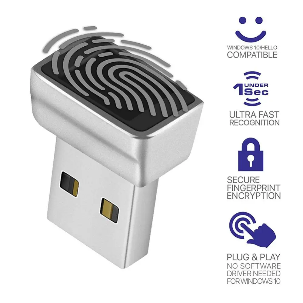 Security Biometric Scanner Padlock Portable Fingerprint Sensor Metal Fingerprint Recognition Device Usb 2.0/3.0 For Laptops Pc
Security Biometric Scanner Padlock Portable Fingerprint Sensor Metal Fingerprint Recognition Device Usb 2.0/3.0 For Laptops Pc