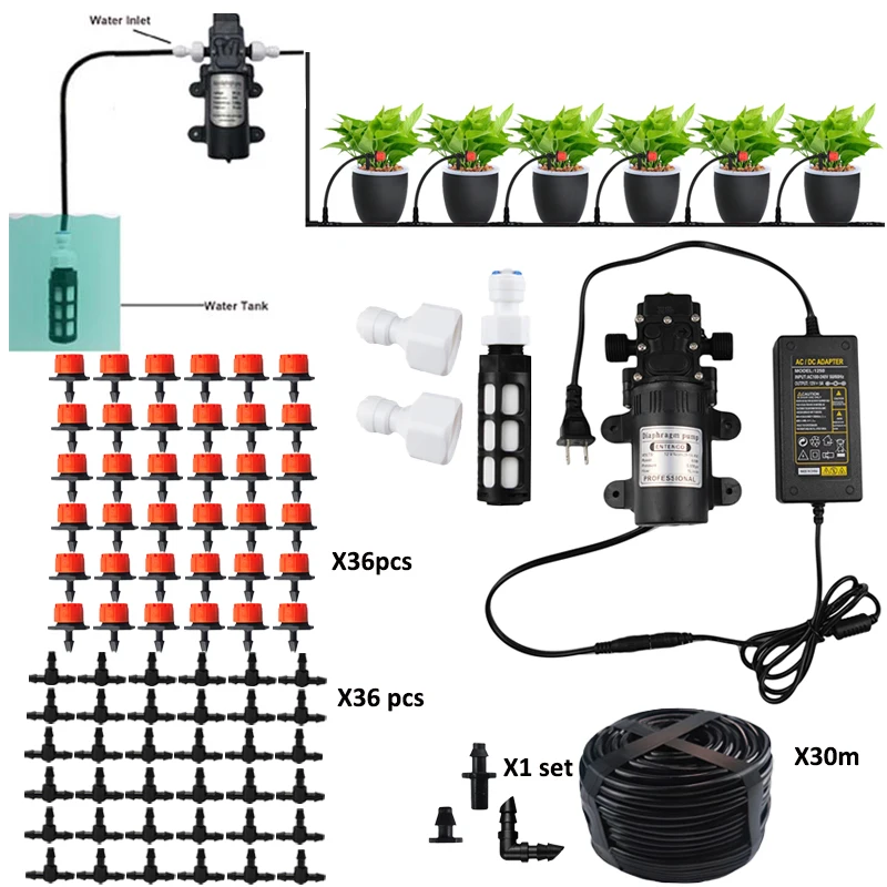 Самовсасывающий насос для капельного орошения 12В
Самовсасывающий насос для капельного орошения 12В