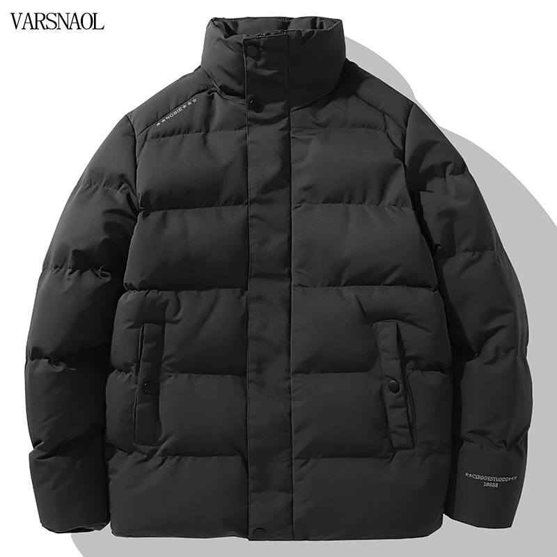 Varsanol Winter Black Men's Parkas Thicken Warm Jacket Coats Men Clothing Casual Stand Collar Fashion Streetwear Overcoat 8XL
Varsanol Winter Black Men's Parkas Thicken Warm Jacket Coats Men Clothing Casual Stand Collar Fashion Streetwear Overcoat 8XL