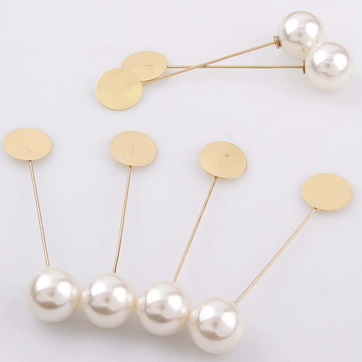 2 Sets Pearl Pallet One Word Brooch Pins Anti-fade Exquisite Elegant Brooches Women Sweater Cardigan Clip Coat Dress Jewelry
2 Sets Pearl Pallet One Word Brooch Pins Anti-fade Exquisite Elegant Brooches Women Sweater Cardigan Clip Coat Dress Jewelry