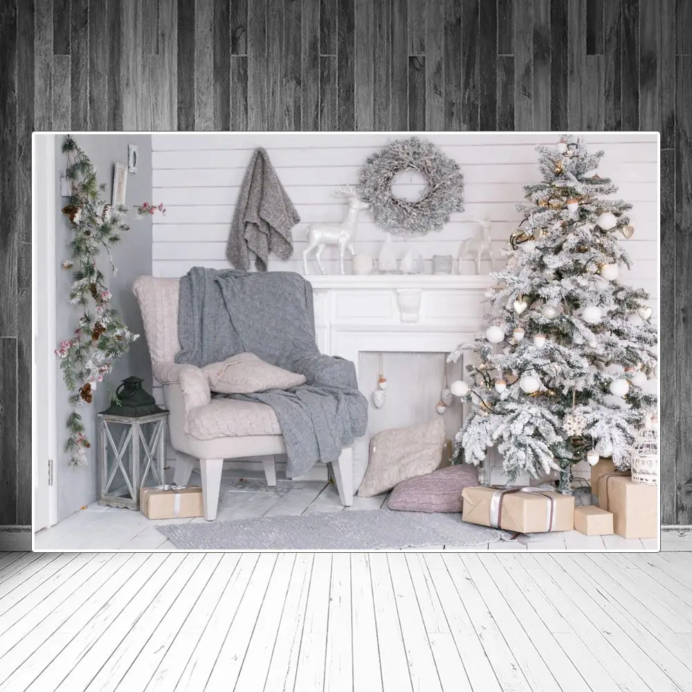 Christmas Tree Wreath Fireplace Chair Lantern Interior Photography Backgrounds Custom Baby Party Decoration Photo Booth Backdrop
Christmas Tree Wreath Fireplace Chair Lantern Interior Photography Backgrounds Custom Baby Party Decoration Photo Booth Backdrop