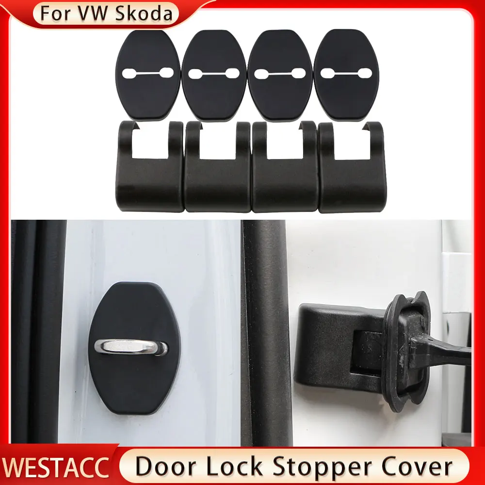 4Pcs Door Lock Cover Stopper Protection Sticker for VW Jetta Golf Polo Passat B5 B6 B7 CC for Skoda Octavia A7 Fabia Rapid Yeti
4Pcs Door Lock Cover Stopper Protection Sticker for VW Jetta Golf Polo Passat B5 B6 B7 CC for Skoda Octavia A7 Fabia Rapid Yeti