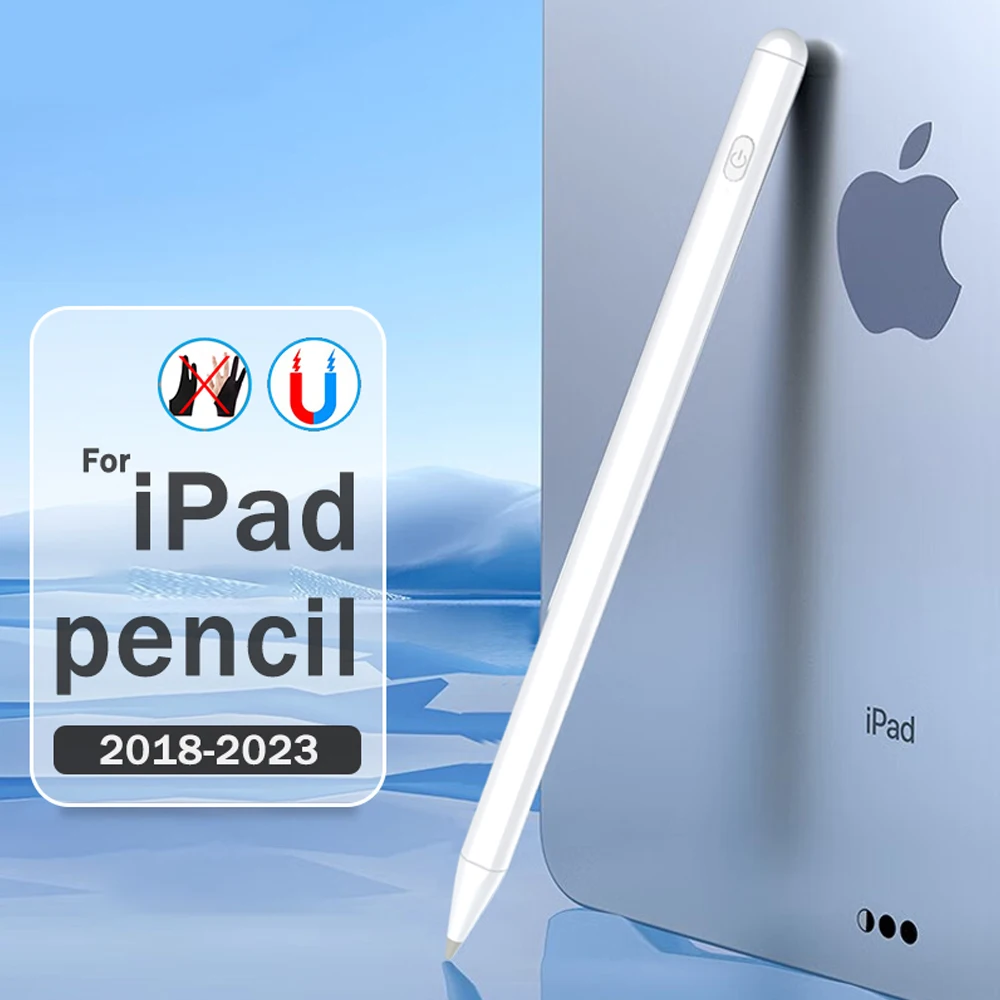 Стилус для Apple Pencil 2 1, магнитное отключение пальмы, ручка для iPad, карандаш, аксессуары для ipad Air 4 5 Pro 11 Mini 6
Стилус для Apple Pencil 2 1, магнитное отключение пальмы, ручка для iPad, карандаш, аксессуары для ipad Air 4 5 Pro 11 Mini 6