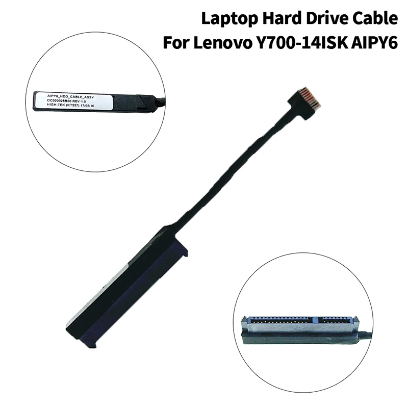 Кабель SATA для жесткого диска ноутбука, гибкий соединительный кабель для Lenovo Y700-14ISK AIPY6 DC020028B00
Кабель SATA для жесткого диска ноутбука, гибкий соединительный кабель для Lenovo Y700-14ISK AIPY6 DC020028B00