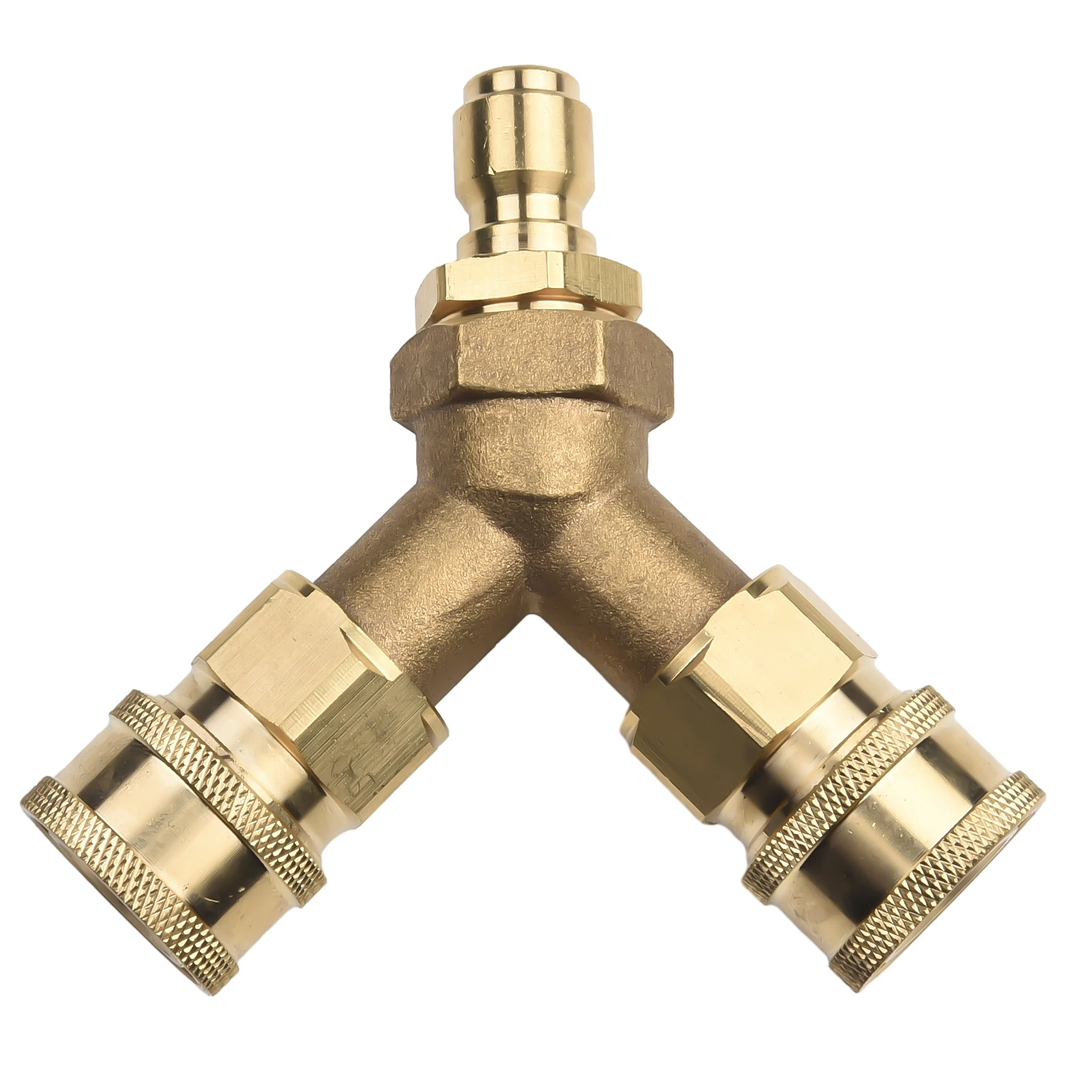 High Quality High-pressure Washer Washer Tee Splitter Three-way Converts Brass For 4.0 GPM Gold Splitter 14.8mm
High Quality High-pressure Washer Washer Tee Splitter Three-way Converts Brass For 4.0 GPM Gold Splitter 14.8mm