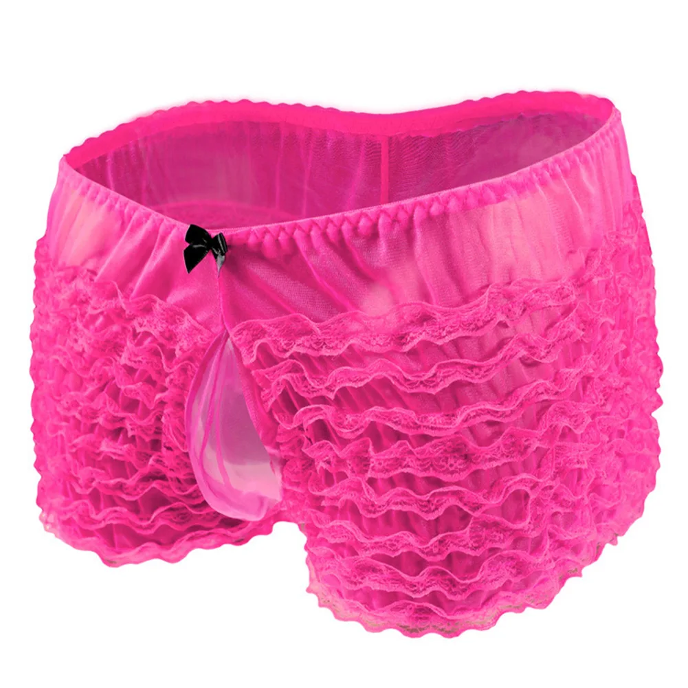 Sissy Lace Mesh Briefs Panties Gay Man Cake Cute Underwear Breathable Underpants Knickers Sissy Boxer Shorts Erotic Lingerie
Sissy Lace Mesh Briefs Panties Gay Man Cake Cute Underwear Breathable Underpants Knickers Sissy Boxer Shorts Erotic Lingerie