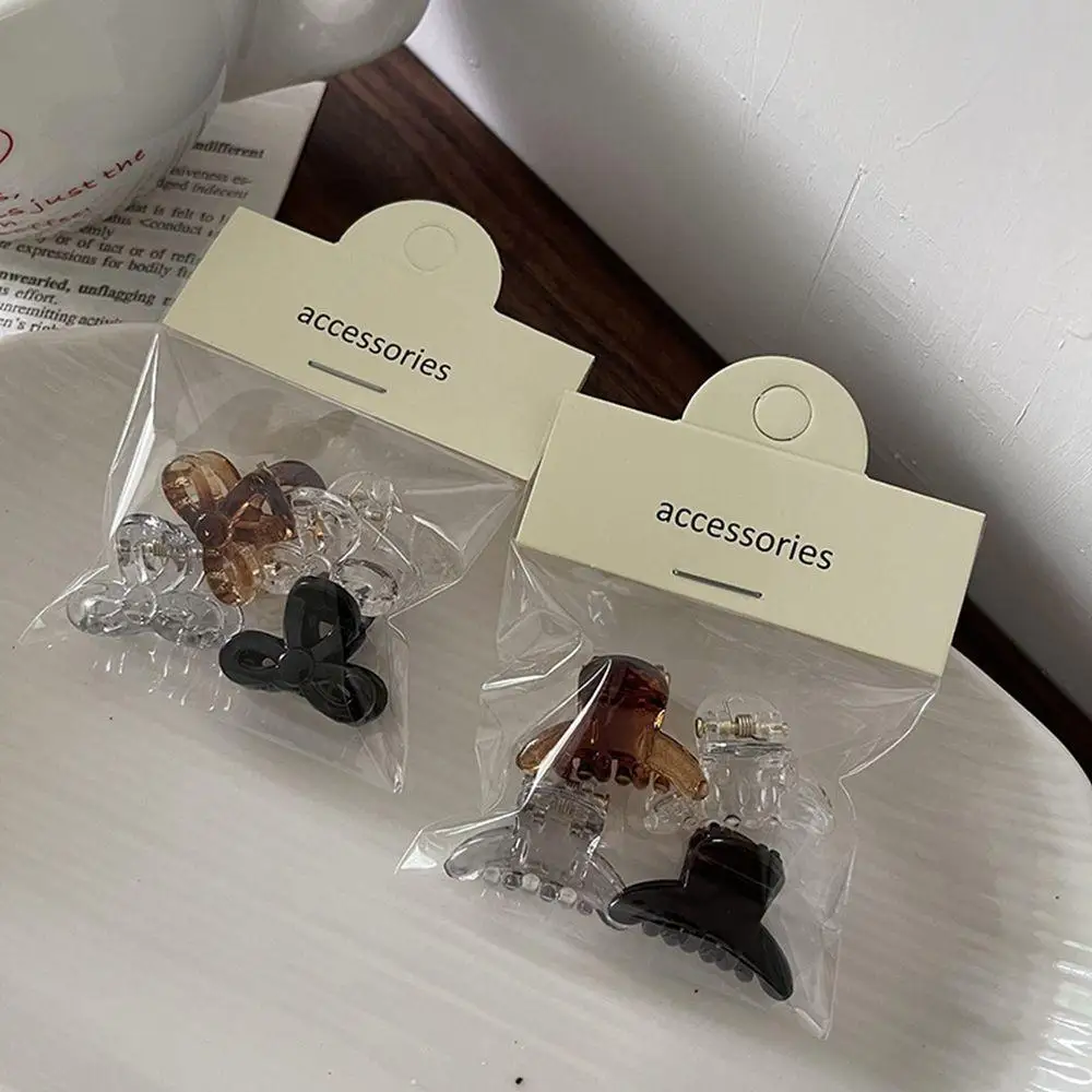 Summer Cute Jelly Color Transparent Mini Hair Claw Set Colorful Bow Fresh Sweet Girl Bangs Clip Hairpin Hair Accessories
Summer Cute Jelly Color Transparent Mini Hair Claw Set Colorful Bow Fresh Sweet Girl Bangs Clip Hairpin Hair Accessories