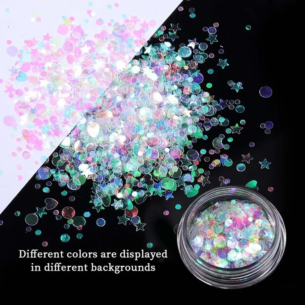 Nail Round Box Laser Sequins Shaped Three-dimensional Gold Onion Powder Sequins Pearlescent Laser Stars DIY Nail Art Accessories
Nail Round Box Laser Sequins Shaped Three-dimensional Gold Onion Powder Sequins Pearlescent Laser Stars DIY Nail Art Accessories