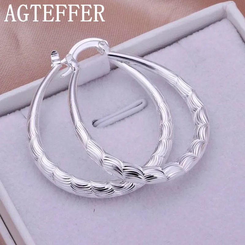 AGTEFFER Fashion For Women 925 Sterling Silver Wedding Hook Beautiful High Quality Earring Jewelry Free Shipping Cute Gift
AGTEFFER Fashion For Women 925 Sterling Silver Wedding Hook Beautiful High Quality Earring Jewelry Free Shipping Cute Gift