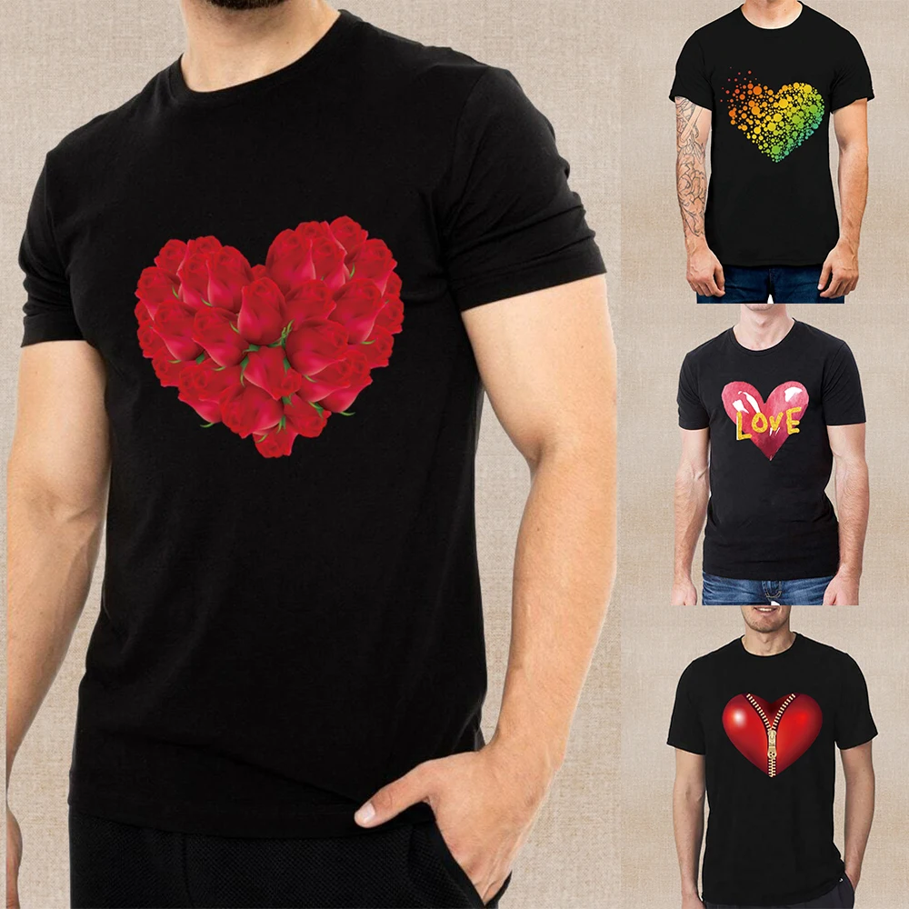 T-shirts Love Pattern Print T Shirt Fashion Casual Short Sleeve Men Hip Hop Harajuku Street Pullover Tee 2022 Summer O-neck Tops
T-shirts Love Pattern Print T Shirt Fashion Casual Short Sleeve Men Hip Hop Harajuku Street Pullover Tee 2022 Summer O-neck Tops