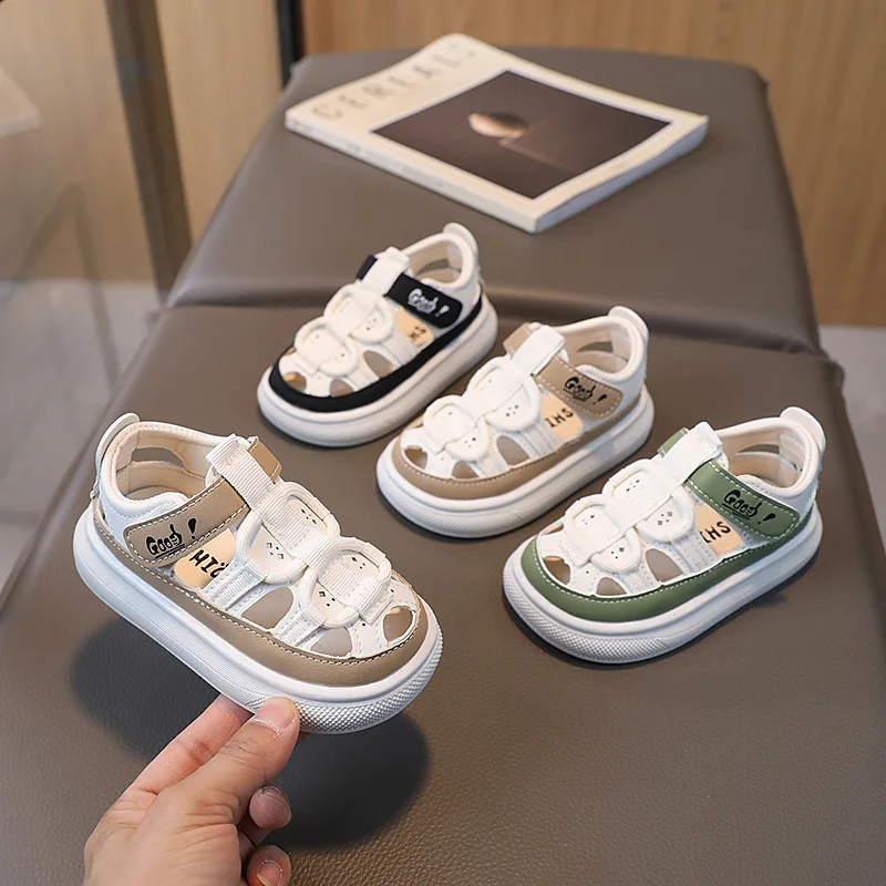 Summer 2023 Children Shoes Boys Sports Breathable Sandals Baby Shoes Soft-Soled Toddler Shoes Boys' Skeleton Board Shoes 1-6 Y
Summer 2023 Children Shoes Boys Sports Breathable Sandals Baby Shoes Soft-Soled Toddler Shoes Boys' Skeleton Board Shoes 1-6 Y