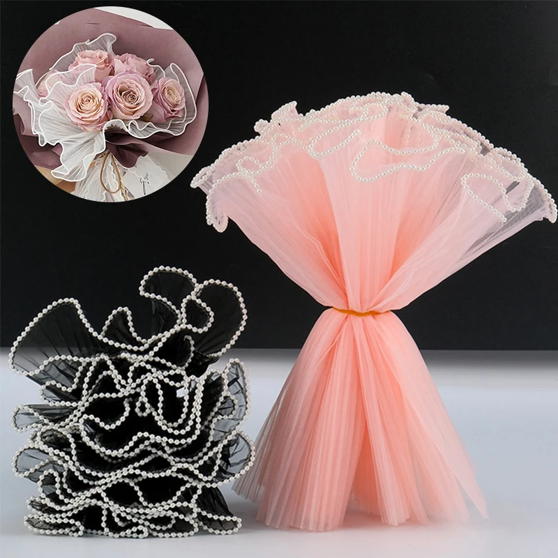 4.5 Yard Florist Bouquet Packaging Flower Wrapping Paper Wave Yarn Packaging Lace Mesh Gift Package Supplies Valentine's Day
4.5 Yard Florist Bouquet Packaging Flower Wrapping Paper Wave Yarn Packaging Lace Mesh Gift Package Supplies Valentine's Day