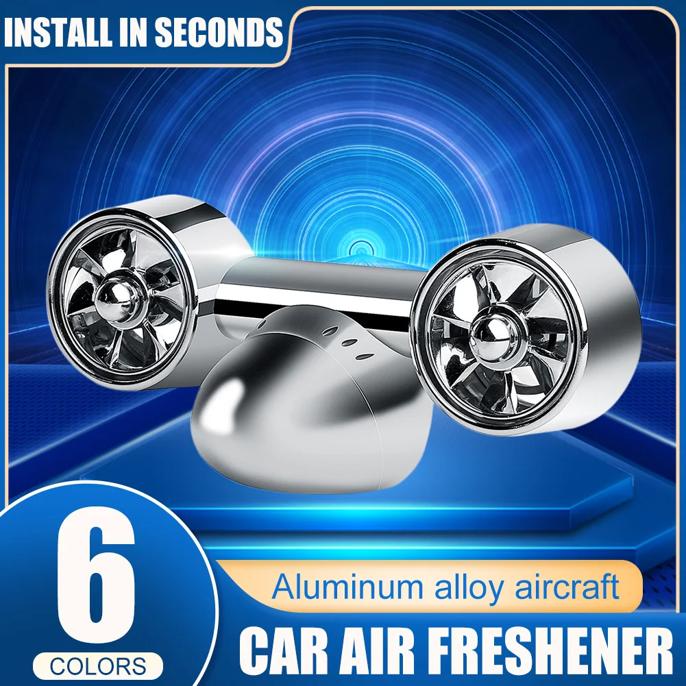 Car Air Freshener Aluminum Alloy Airplane Air Outlet Perfume Aroma Diffuser Decorative Interior Air Vent Clip Fragrance 4 Scents
Car Air Freshener Aluminum Alloy Airplane Air Outlet Perfume Aroma Diffuser Decorative Interior Air Vent Clip Fragrance 4 Scents