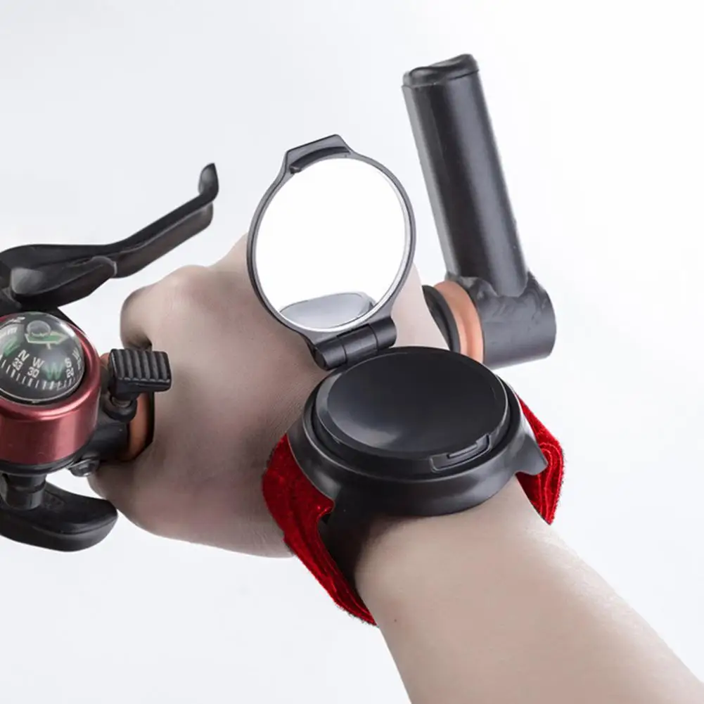 Helpful Easy to Wear Long Service Life Bicycle Rearview Mirror Professional Wrist Mirror Cycling Supplies Wrist Mirror
Helpful Easy to Wear Long Service Life Bicycle Rearview Mirror Professional Wrist Mirror Cycling Supplies Wrist Mirror